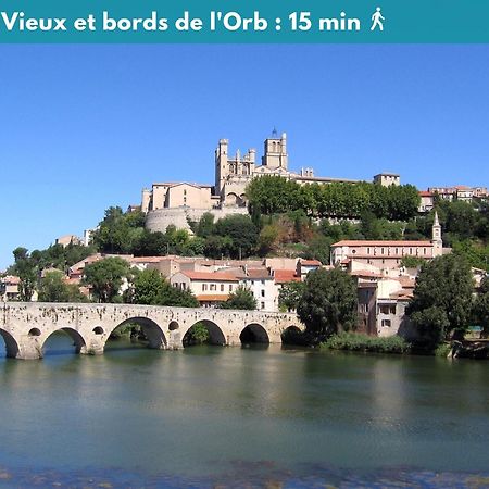 Charmant Studio Climatise 'Alma 1' - Beziers Centre - Wifi Fibre - Netflix Béziers Exterior foto